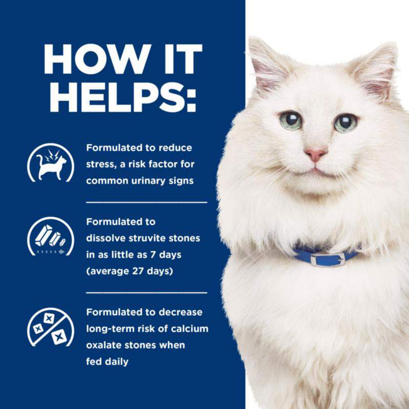 Hill's Prescription Diet c/d Multicare Stress Urinary Care Ocean Fish Flavor Dry Cat Food, 17.6 lbs