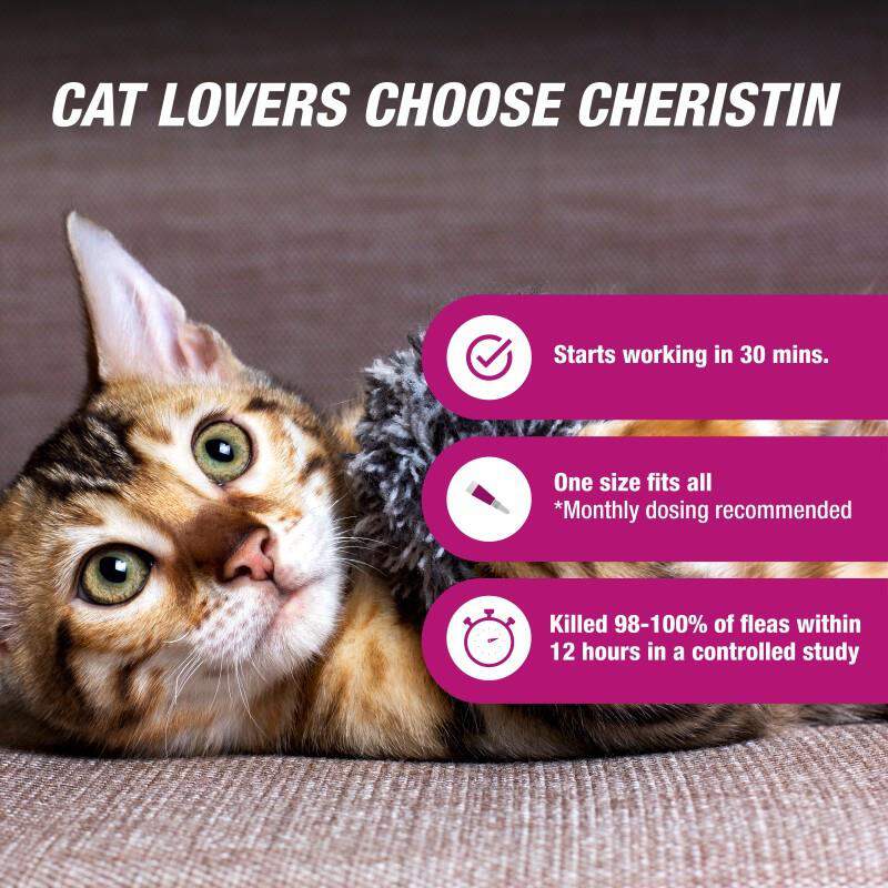 Elanco Animal Health Cheristin for Cats for Fleas