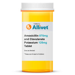 Amoxicillin 875 mg and Clavulanate Potassium 125 mg Tablet