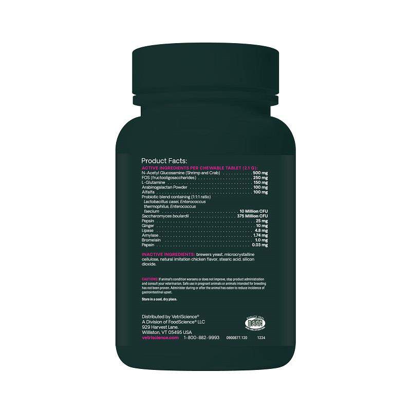 VetriScience Vetri-Probiotic BD Healthy Gut & Digestion for Dogs, 120 Chew Tabs