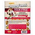Chomp'ems Hide Free Knot Bones Two Tone Chicken, 20 count