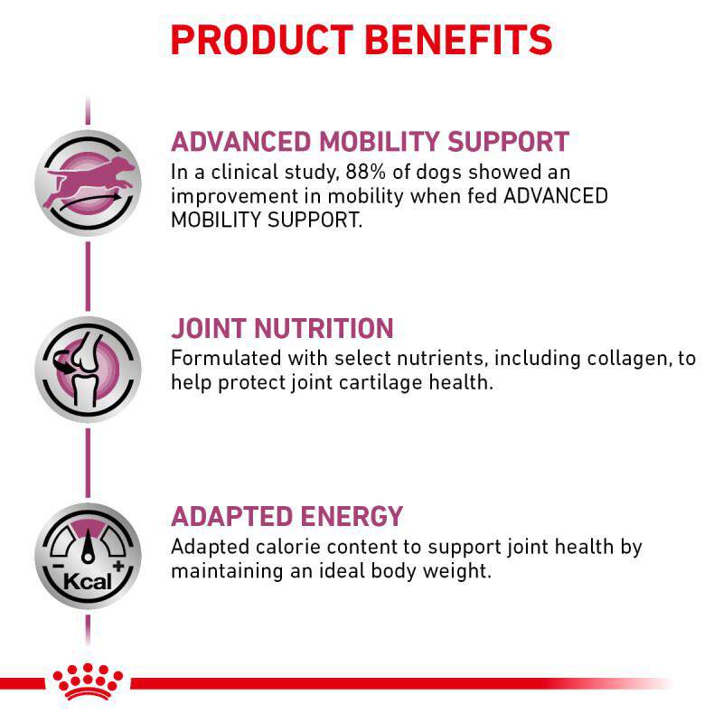 Royal Canin Veterinary Diet Adult Advanced Mobility Support Dry Dog Food