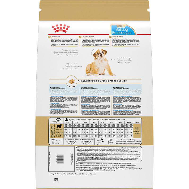 Royal Canin Breed Health Nutrition Bulldog Puppy Dry Dog Food