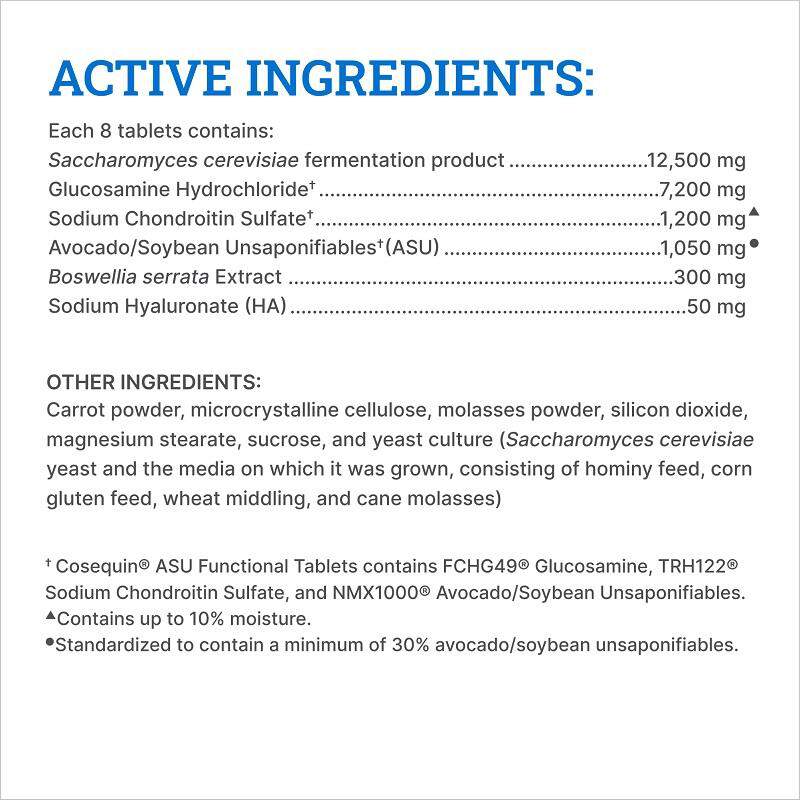 Cosequin ASU Functional Tablets for Horses, 240 ct