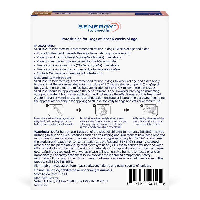 Senergy (selamectin) Topical for Dogs