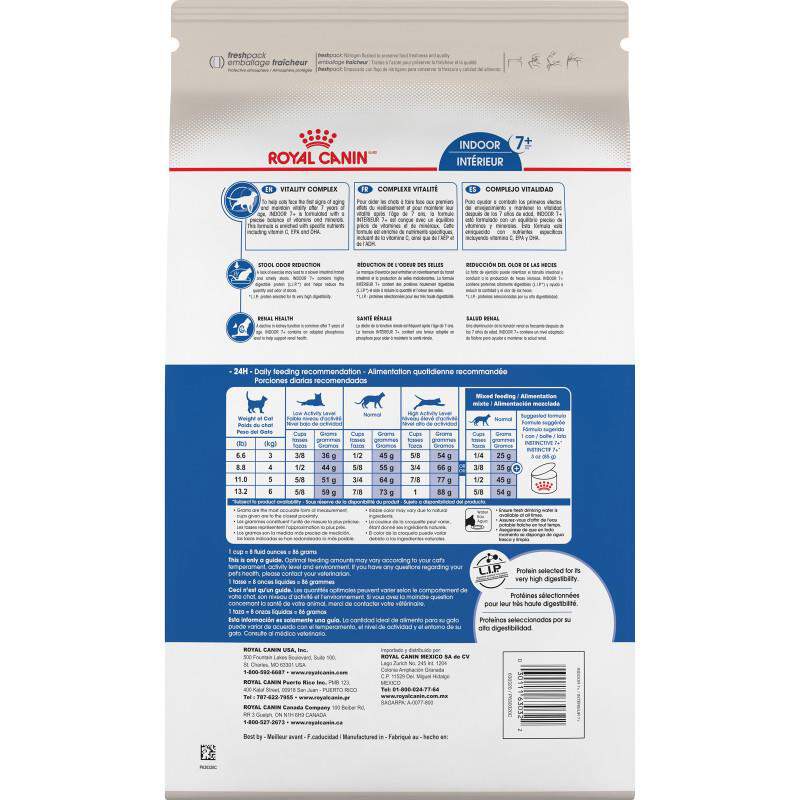 Royal Canin Feline Health Nutrition Indoor 7+ Adult Dry Cat Food