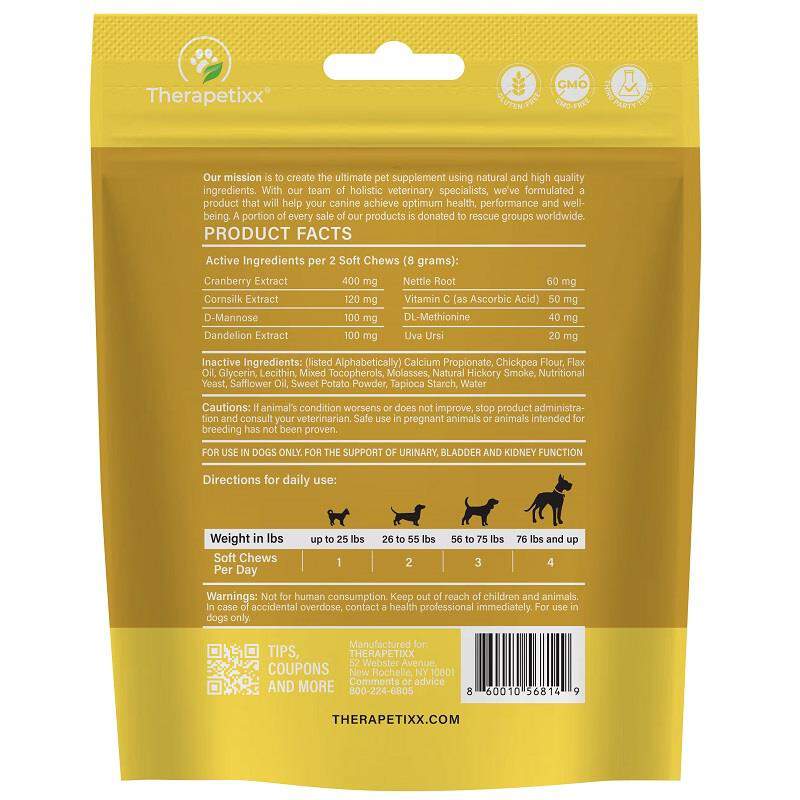Urinary, Bladder & Kidney Soft Chews for Dogs, 60 ct