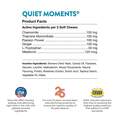 NaturVet Quiet Moments Calming Aid Plus Melatonin Soft Chews for Dogs