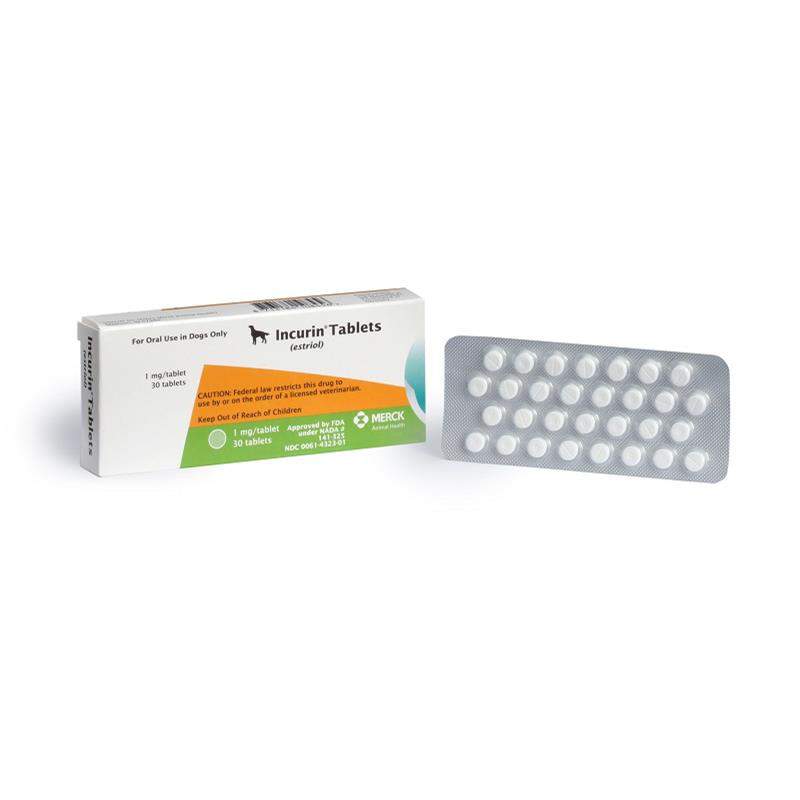 Incurin (Estriol) 1 mg, 30 Tablets