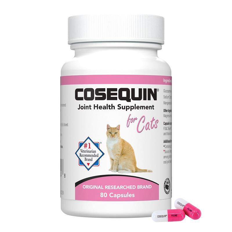 Nutramax Cosequin for Cats for Joint Health, 80 Sprinkle Capsules