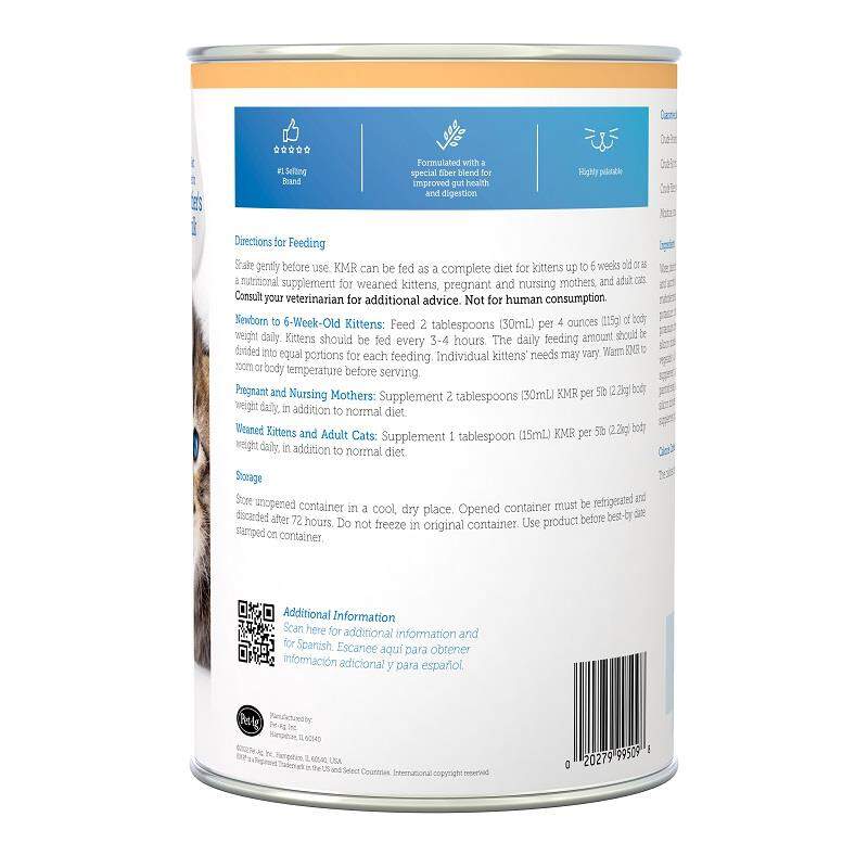 PetAg KMR Kitten Milk Replacer Liquid, 11 oz