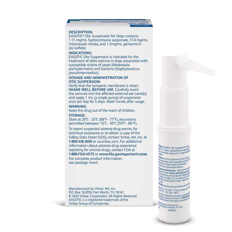 EasOtic Suspension for Dogs 10ml