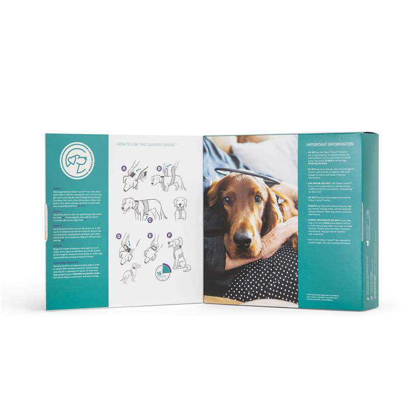 Assisi Calmer Canine Anxiety Treatment System Bundle (Device + Vest) Large