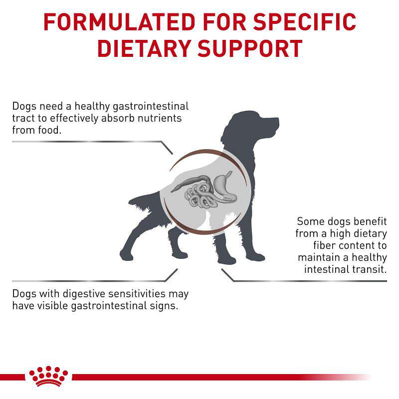 Royal Canin Veterinary Diet Adult Gastrointestinal High Fiber Dry Dog Food