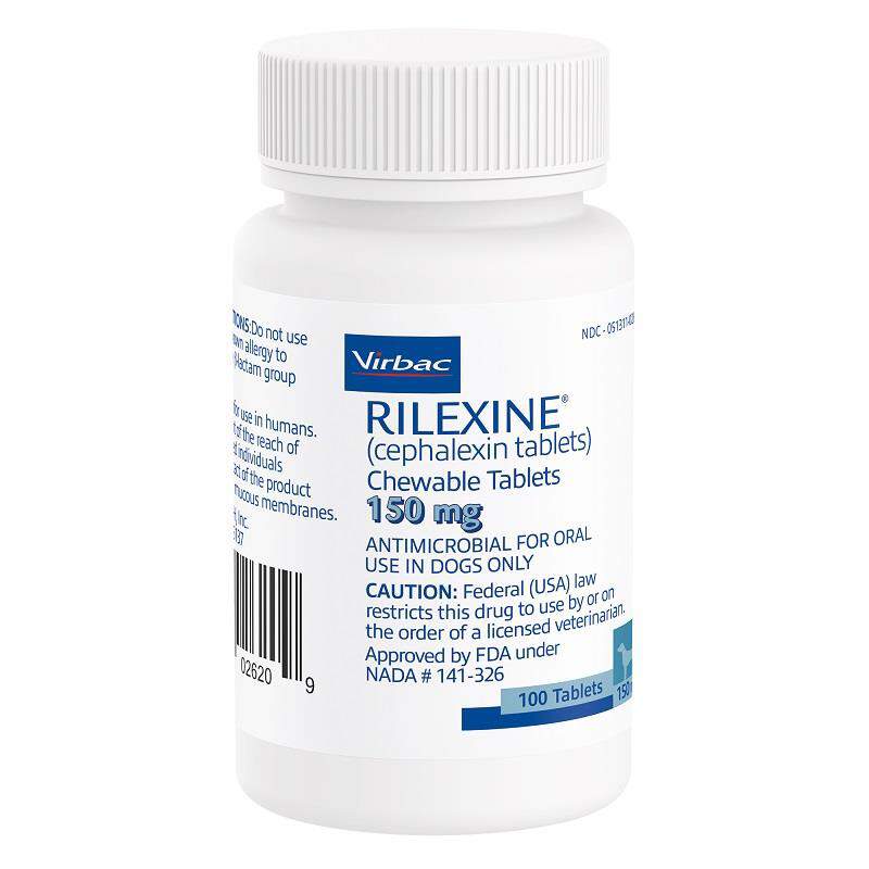 Rilexine (Cephalexin) Chewable Tablet for Dogs