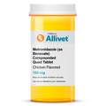 Metronidazole (as Benzoate) Compounded Quad Tablet Chicken Flavored, 100 mg