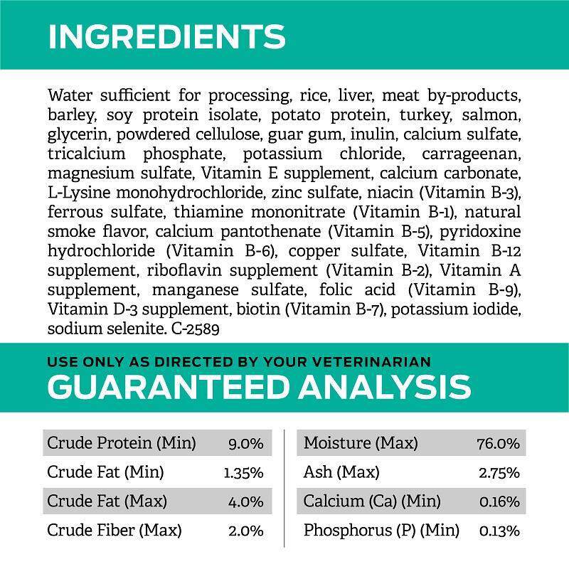 Purina Pro Plan Veterinary Diets EN Gastroenteric Low Fat Canine Formula, 12 x 13.4 oz cans