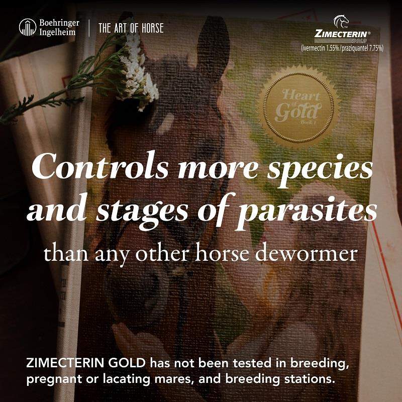 Merial Zimecterin Gold for Horses with Worms, 0.26 ounce