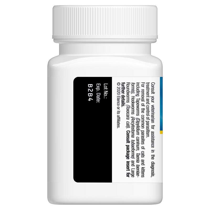 Bayer Animal Health Drontal Tablets Deworming Cats and Kittens, 50 Tablets