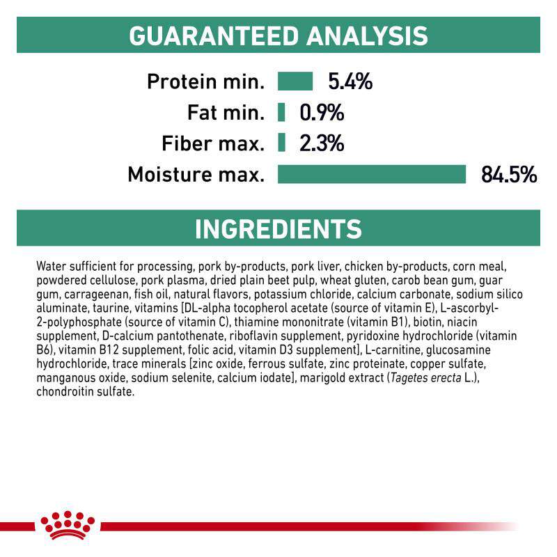 Royal Canin Veterinary Diet Adult Satiety Support Weight Management Loaf in Sauce Canned Dog Food, 24 x 13.5 oz cans