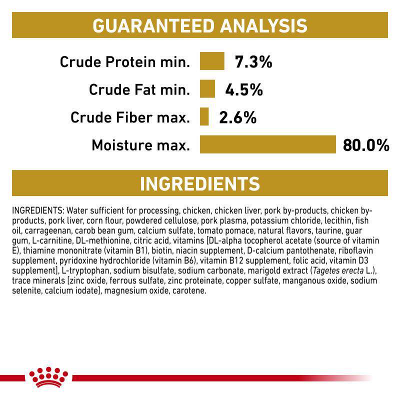 Royal Canin Veterinary Diet Adult Urinary SO Aging 7+ Loaf in Sauce Canned Dog Food, 24 x 5.2 oz cans