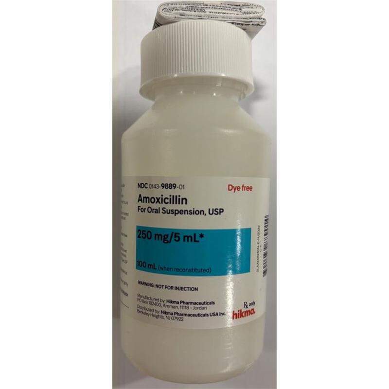Amoxicillin Suspension 250mg/5ml 100 ml