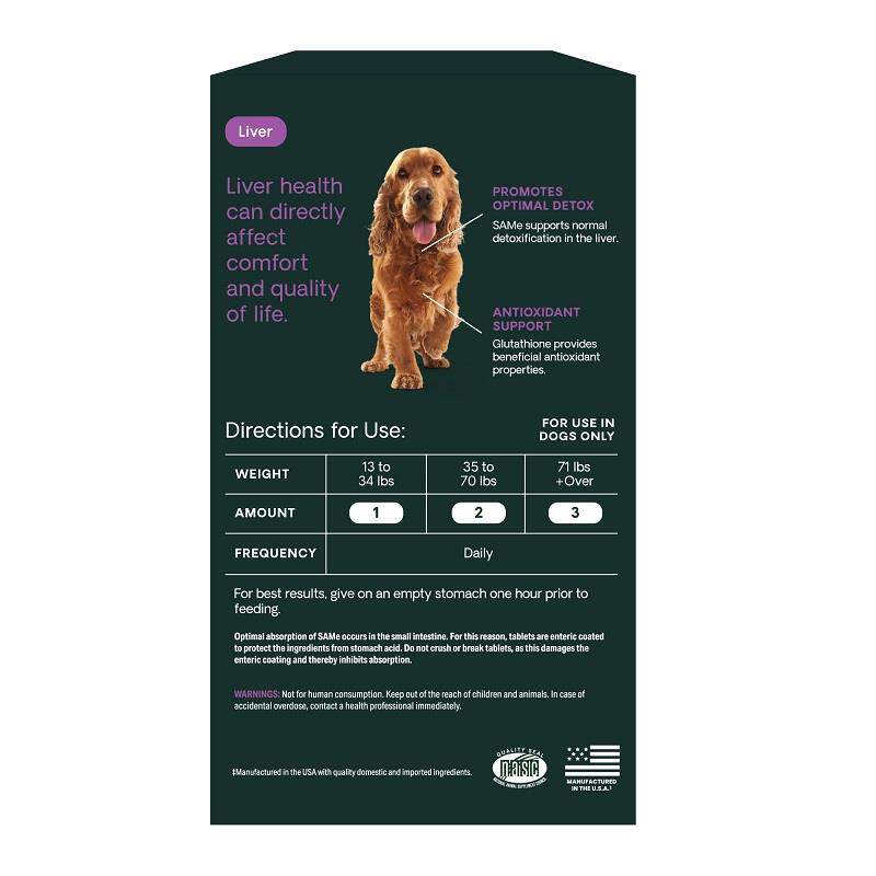 VetriScience Vetri-SAMe Liver Health, 30 Ct.