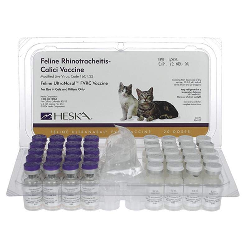 Elanco Feline UltraNasal FVRC Vaccine for Cats, 20-Dose Tray