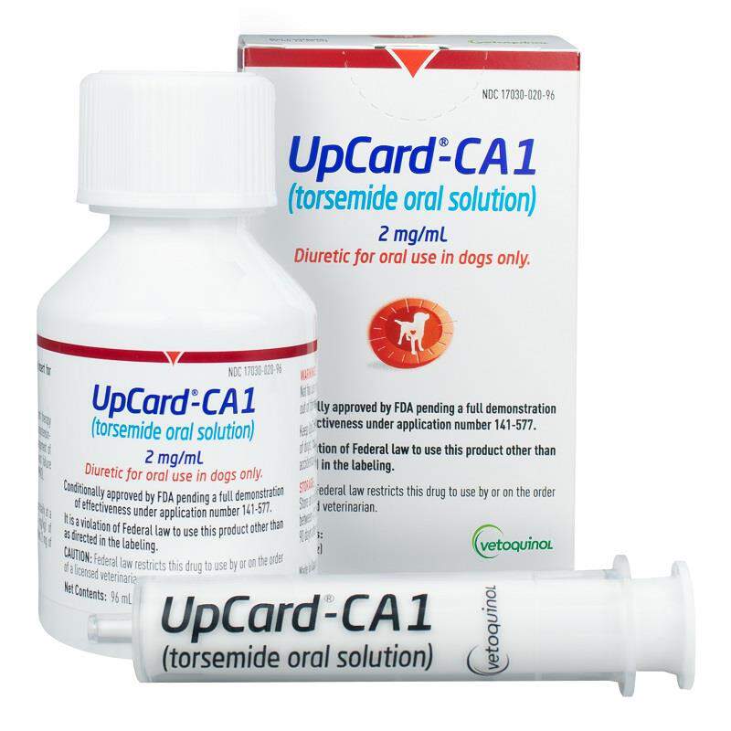 UpCard-CA1 (torsemide oral solution) for Dogs 2mg/ml