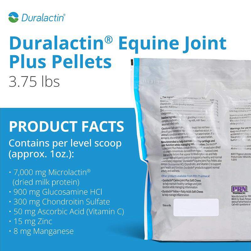 Duralactin Equine Joint Plus Pellets, 3.75 lbs
