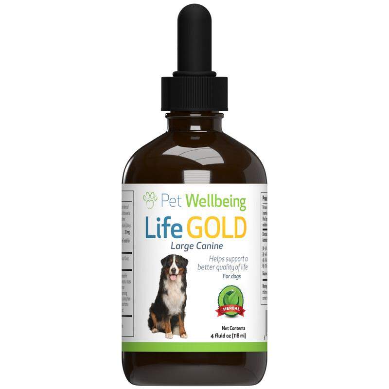Pet Wellbeing Life Gold for Dogs 4 oz