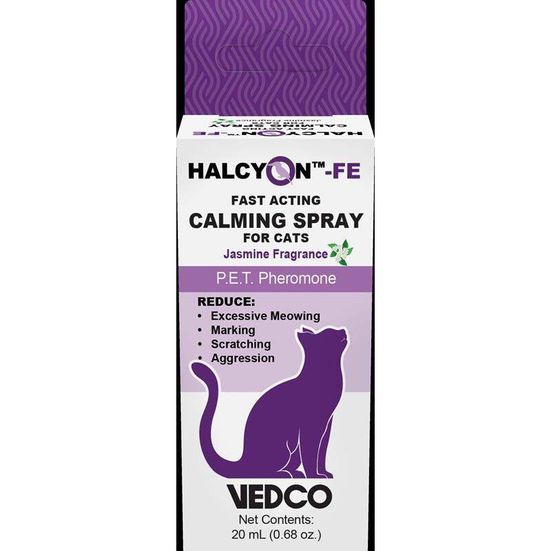 HALCYON-FE Fast Acting Calming Spray for Cats