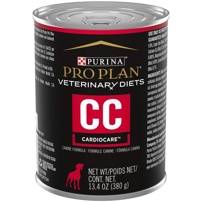 Purina Pro Plan Veterinary Diets CC Cardiocare Wet Dog Food, 12 x 13.4 oz cans