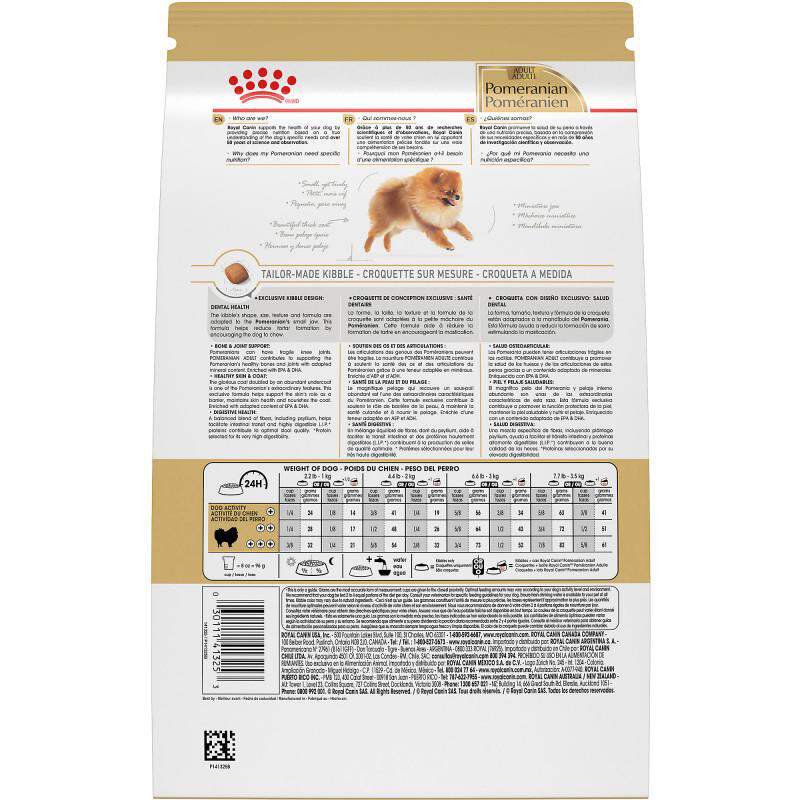 Royal Canin Breed Health Nutrition Pomeranian Adult Dry Dog Food