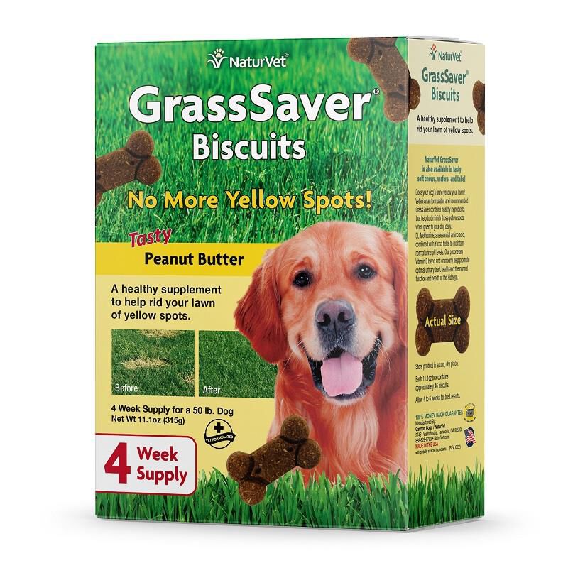 NaturVet GrassSaver Biscuits, 11.1 oz