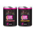 Purina Pro Plan Veterinary Diets UR Urinary Ox/St Savory Selects with Chicken + Salmon Wet Dog Food Variety Pack, 12 x 13.3 oz cans