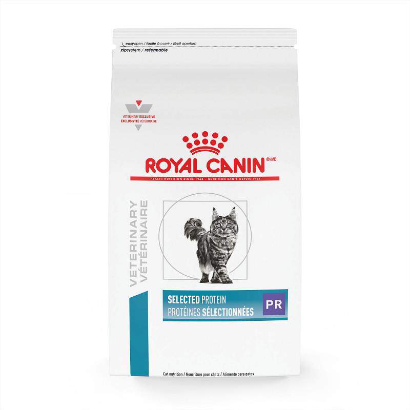 Royal Canin Veterinary Diet Selected Protein Pea & Rabbit Formula Adult Dry Cat Food, 8.8 lb bag