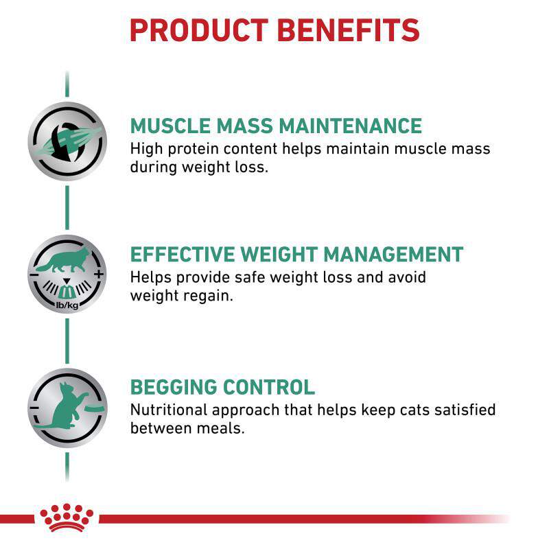 Royal Canin Veterinary Diet Adult Satiety Support Weight Management Loaf in Sauce Canned Cat Food, 24 x 5.1 oz cans