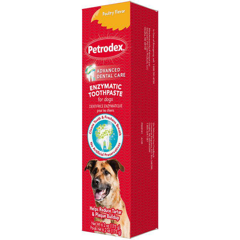 Petrodex Enzymatic Poultry Flavored Toothpaste for Dogs, 6.2 oz