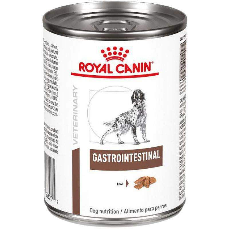 Royal Canin Veterinary Diet Adult Gastrointestinal Loaf Canned Dog Food, 24 x 13.5 oz cans