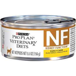 Purina Pro Plan Veterinary Diets NF Kidney Function Early Care Adult Cat Food, (24 X 5.5 oz) Cans