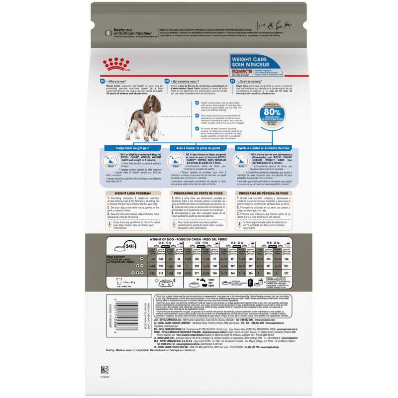 Royal Canin Canine Care Nutrition Medium Weight Care Adult Dry Dog Food