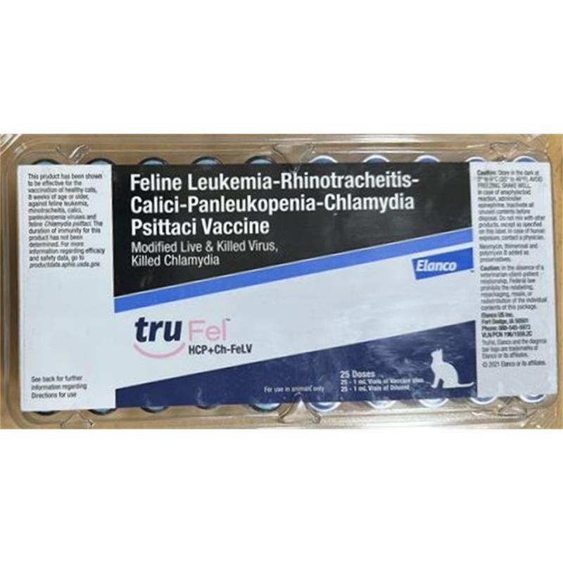 TruFel HCP+Ch-FeLV, 25 ds Tray