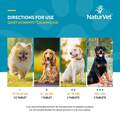 NaturVet Quiet Moments Calming Aid, 60 Chewable Tabs