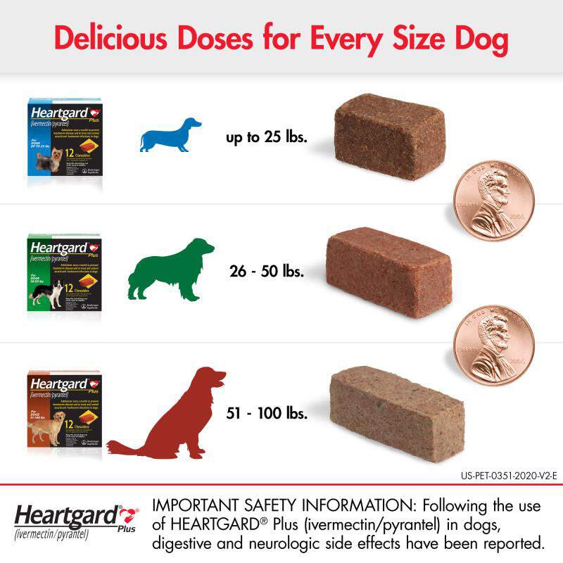 Heartgard Plus Chewables for Dogs
